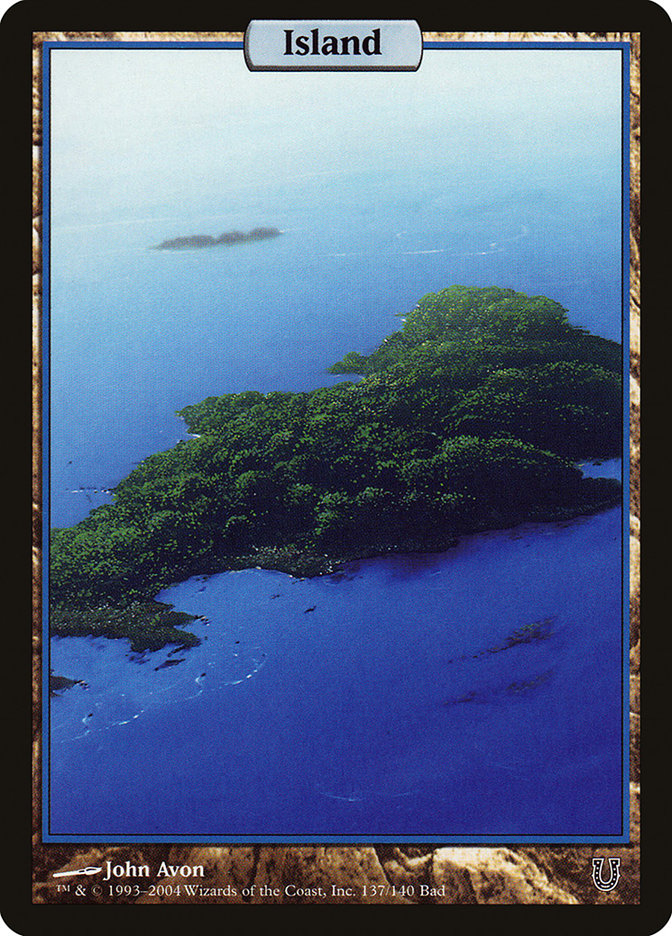 Island (137) [Unhinged] MTG Single Magic: The Gathering | Red Claw Gaming