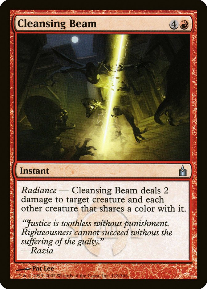 Cleansing Beam [Ravnica: City of Guilds] MTG Single Magic: The Gathering | Red Claw Gaming