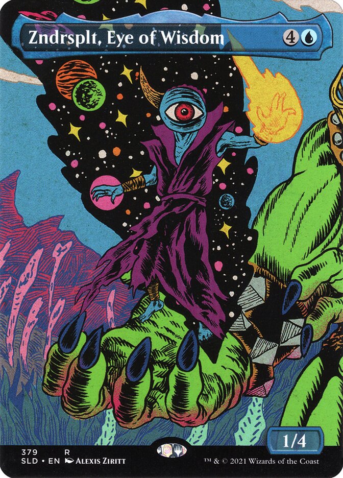 Zndrsplt, Eye of Wisdom (Display Commander) [Secret Lair Drop Promos] MTG Single Magic: The Gathering | Red Claw Gaming