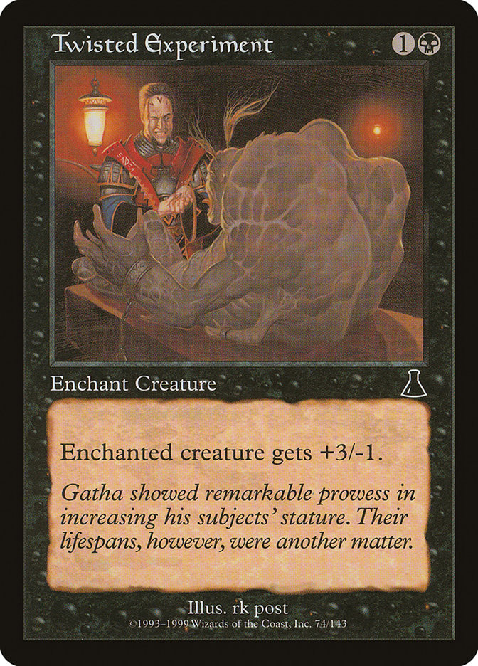 Twisted Experiment [Urza's Destiny] MTG Single Magic: The Gathering | Red Claw Gaming