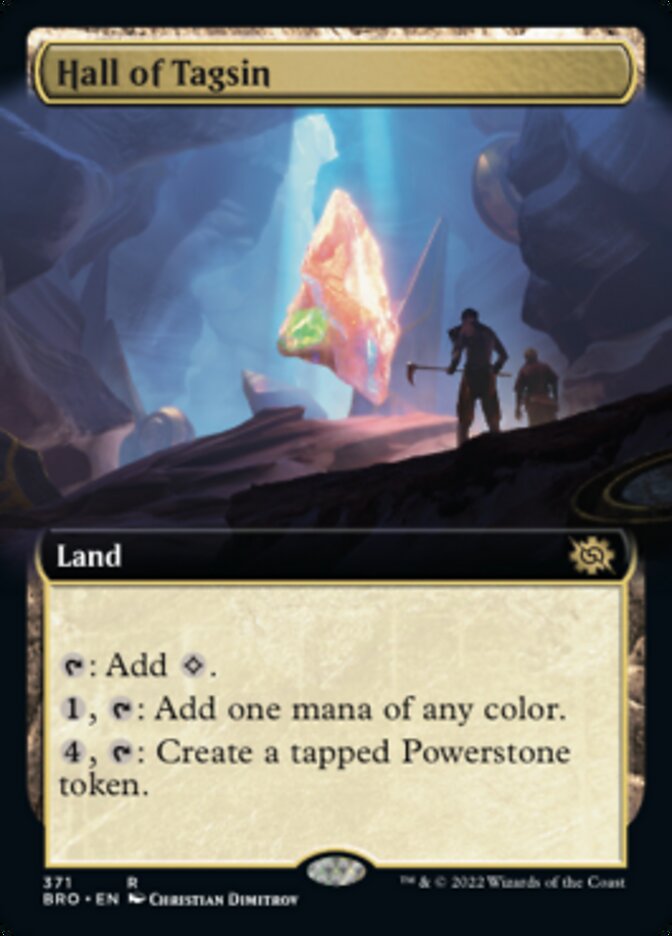 Hall of Tagsin (Extended Art) [The Brothers' War] MTG Single Magic: The Gathering | Red Claw Gaming