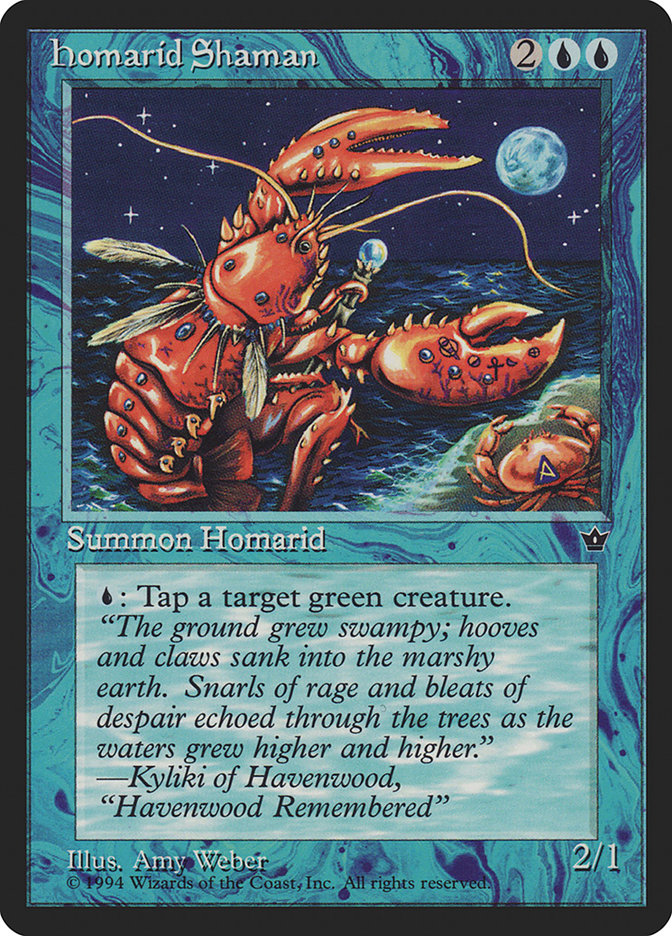 Homarid Shaman [Fallen Empires] MTG Single Magic: The Gathering | Red Claw Gaming