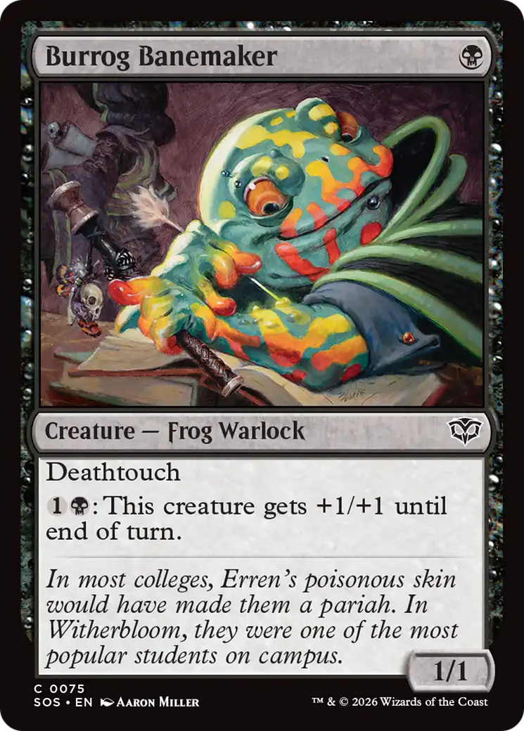 Burrog Banemaker [Secrets of Strixhaven] MTG Single Magic: The Gathering | Red Claw Gaming