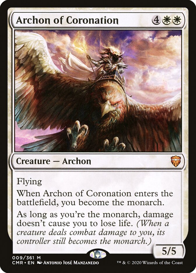Archon of Coronation [Commander Legends] MTG Single Magic: The Gathering | Red Claw Gaming