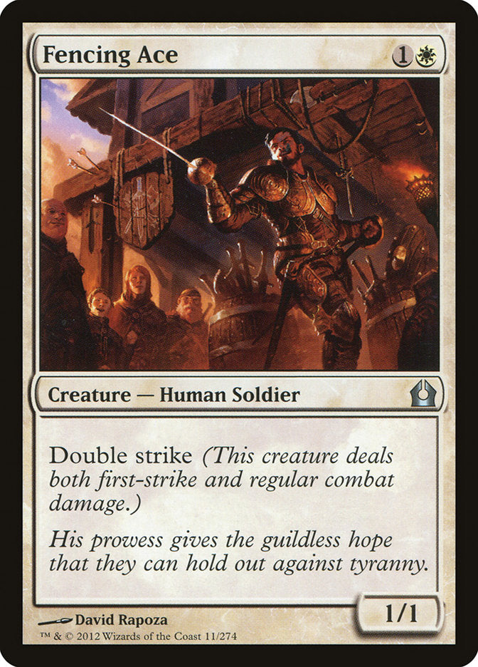 Fencing Ace [Return to Ravnica] MTG Single Magic: The Gathering | Red Claw Gaming