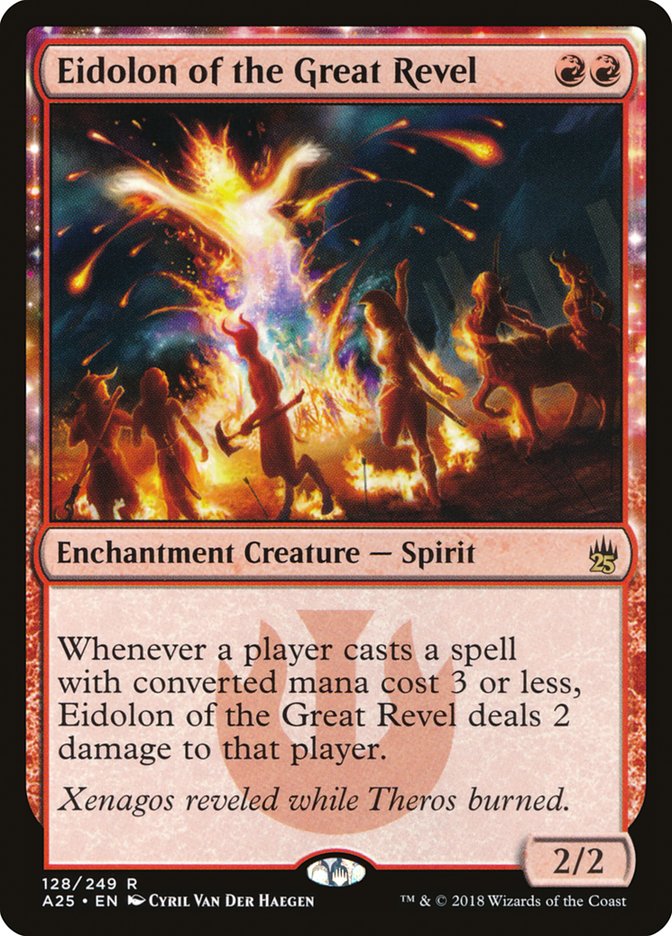Eidolon of the Great Revel [Masters 25] MTG Single Magic: The Gathering | Red Claw Gaming
