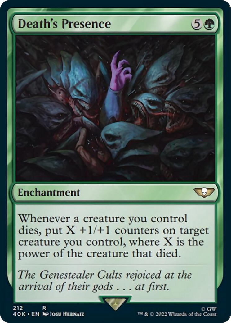 Death's Presence [Warhammer 40,000] MTG Single Magic: The Gathering | Red Claw Gaming