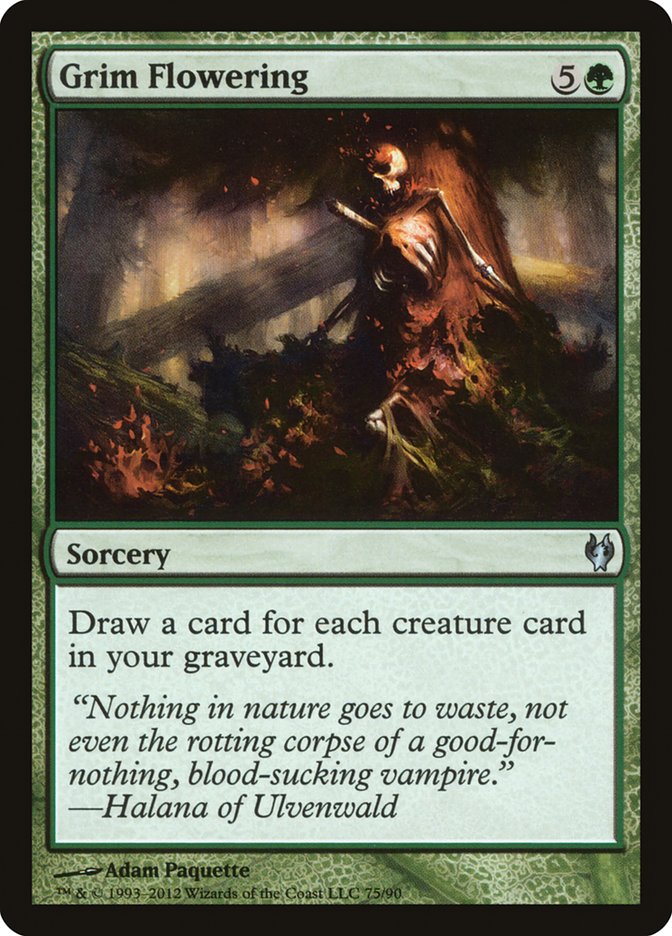 Grim Flowering [Duel Decks: Izzet vs. Golgari] MTG Single Magic: The Gathering | Red Claw Gaming
