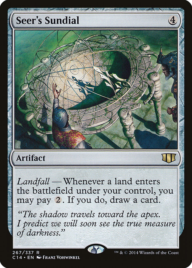 Seer's Sundial [Commander 2014] MTG Single Magic: The Gathering | Red Claw Gaming