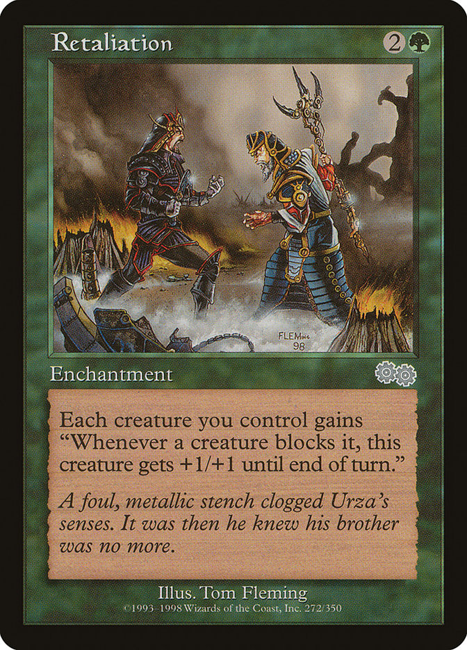 Retaliation [Urza's Saga] MTG Single Magic: The Gathering | Red Claw Gaming