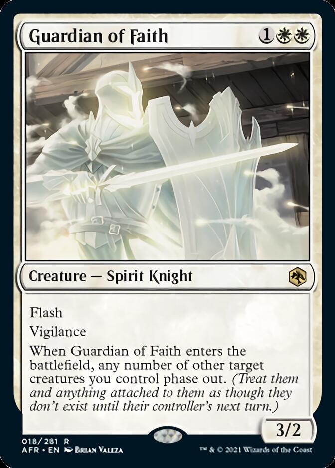 Guardian of Faith [Dungeons & Dragons: Adventures in the Forgotten Realms] MTG Single Magic: The Gathering | Red Claw Gaming