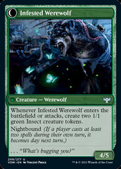 Infestation Expert // Infested Werewolf [Innistrad: Crimson Vow] MTG Single Magic: The Gathering | Red Claw Gaming