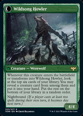 Howlpack Piper // Wildsong Howler [Innistrad: Crimson Vow] MTG Single Magic: The Gathering | Red Claw Gaming