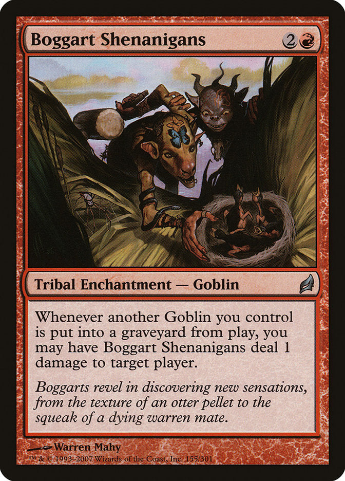 Boggart Shenanigans [Lorwyn] MTG Single Magic: The Gathering | Red Claw Gaming