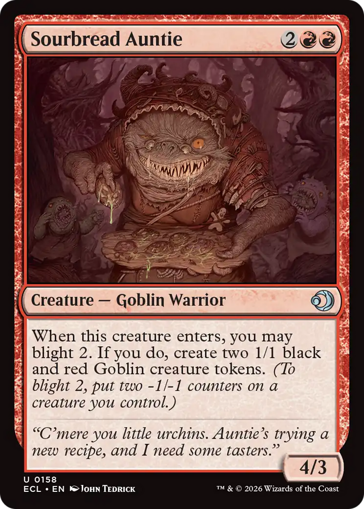Sourbread Auntie [Lorwyn Eclipsed] MTG Single Magic: The Gathering | Red Claw Gaming