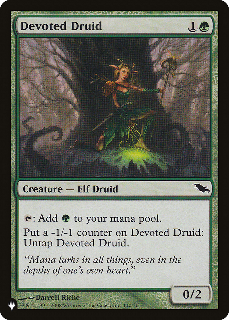 Devoted Druid (SHM) [The List] MTG Single Magic: The Gathering | Red Claw Gaming