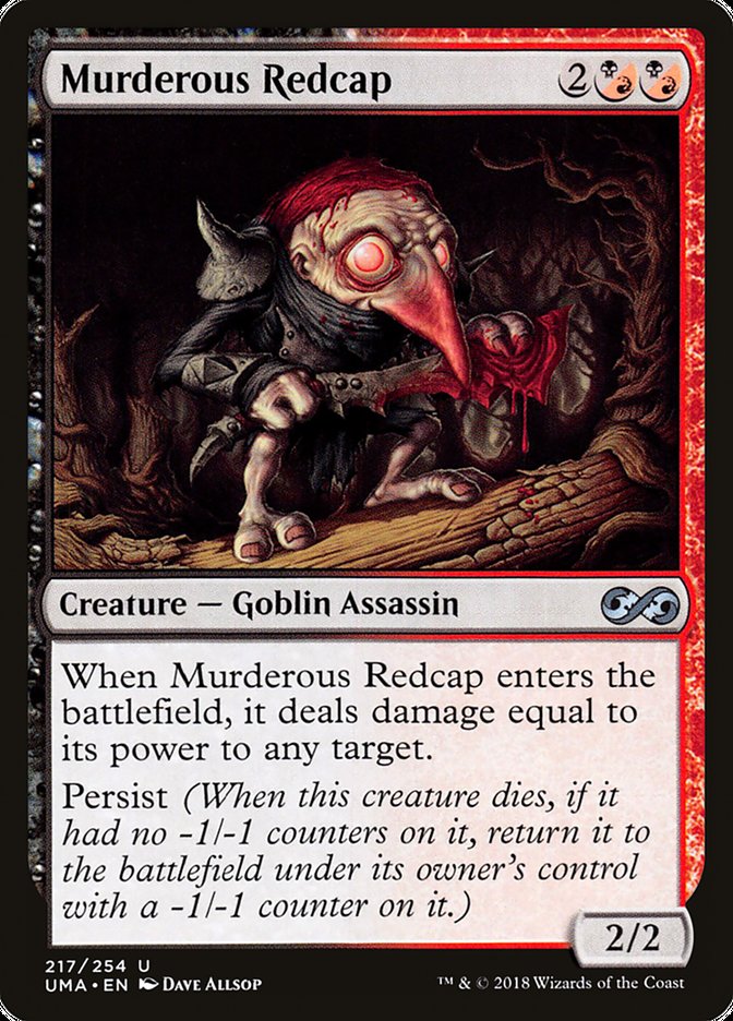 Murderous Redcap [Ultimate Masters] MTG Single Magic: The Gathering | Red Claw Gaming