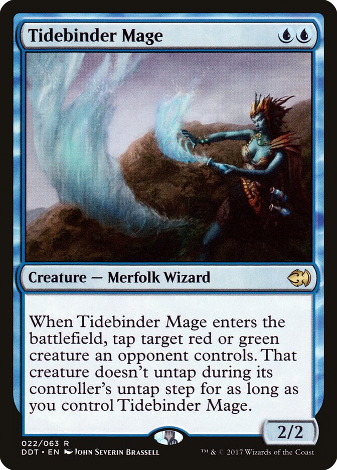 Tidebinder Mage [Duel Decks: Merfolk vs. Goblins] MTG Single Magic: The Gathering | Red Claw Gaming