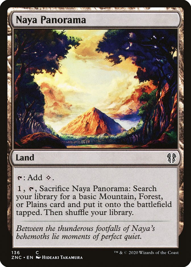 Naya Panorama [Zendikar Rising Commander] MTG Single Magic: The Gathering | Red Claw Gaming