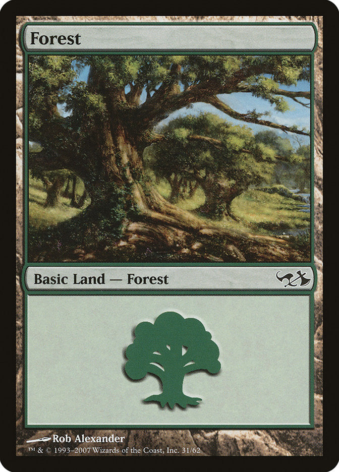 Forest (31) [Duel Decks: Elves vs. Goblins] MTG Single Magic: The Gathering | Red Claw Gaming