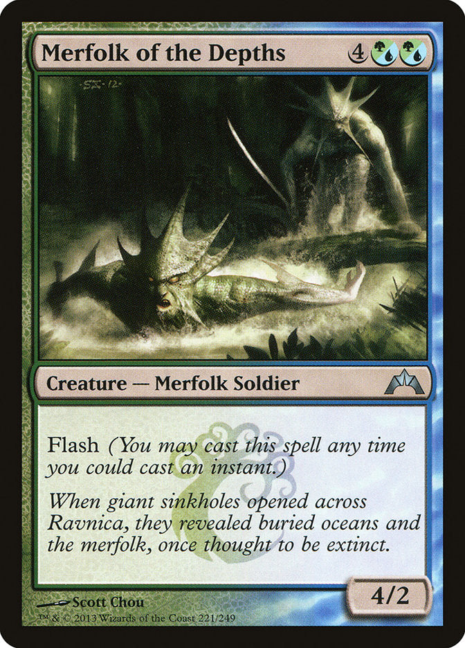 Merfolk of the Depths [Gatecrash] MTG Single Magic: The Gathering | Red Claw Gaming