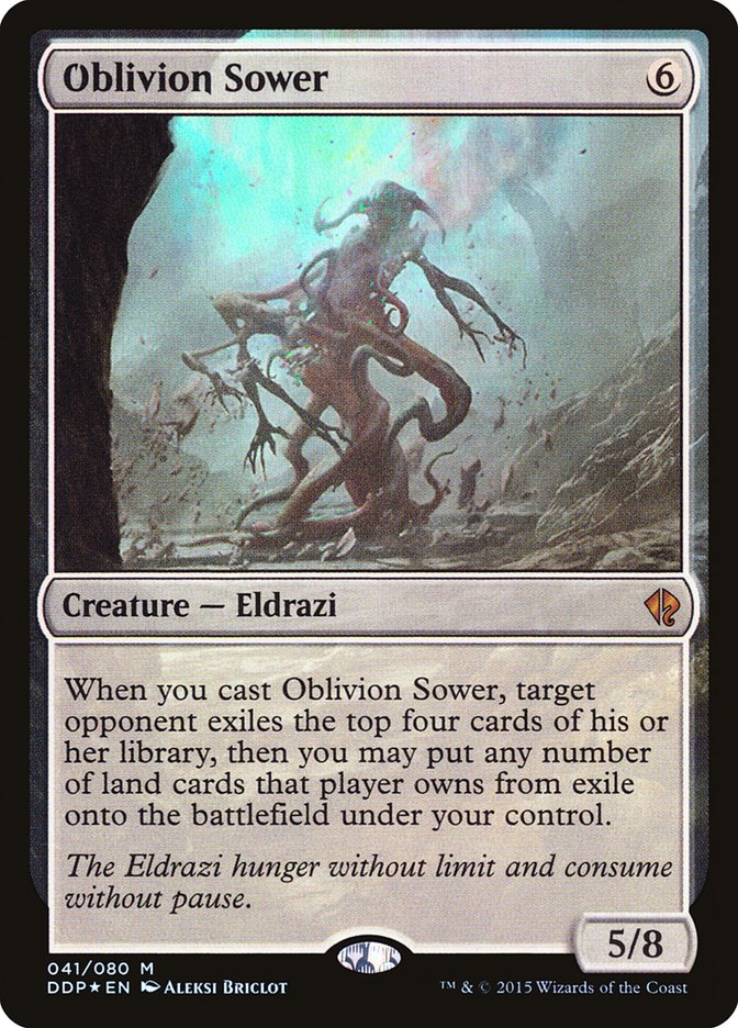 Oblivion Sower [Duel Decks: Zendikar vs. Eldrazi] MTG Single Magic: The Gathering | Red Claw Gaming