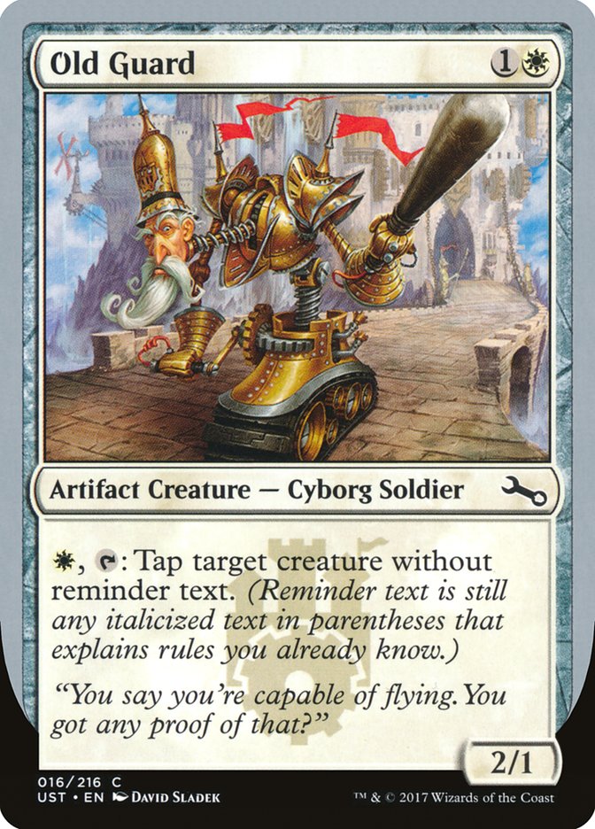 Old Guard [Unstable] MTG Single Magic: The Gathering | Red Claw Gaming