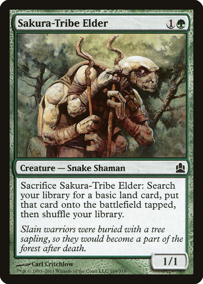 Sakura-Tribe Elder [Commander 2011] MTG Single Magic: The Gathering | Red Claw Gaming