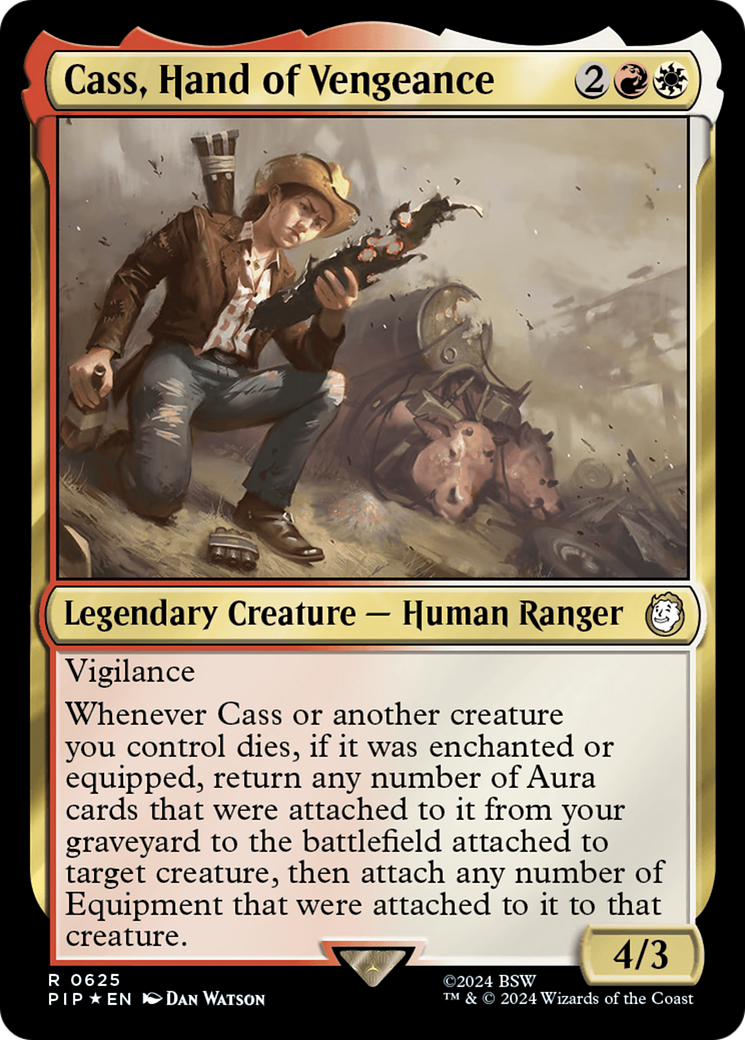 Cass, Hand of Vengeance (Surge Foil) [Fallout] MTG Single Magic: The Gathering | Red Claw Gaming