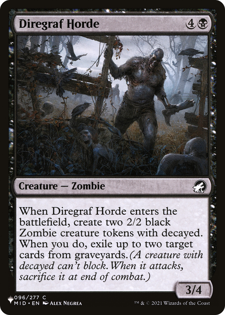 Diregraf Horde [The List] MTG Single Magic: The Gathering | Red Claw Gaming