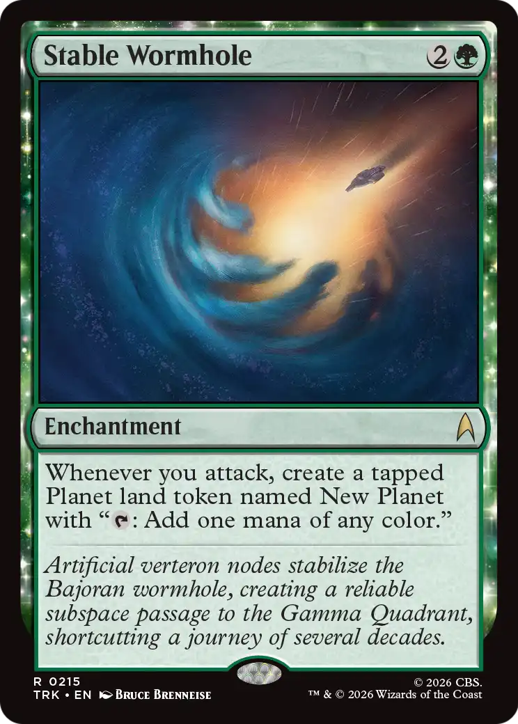 Stable Wormhole [Star Trek] MTG Single Magic: The Gathering | Red Claw Gaming
