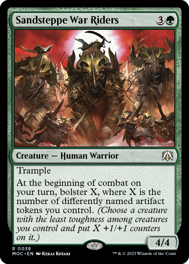 Sandsteppe War Riders [March of the Machine Commander] MTG Single Magic: The Gathering | Red Claw Gaming