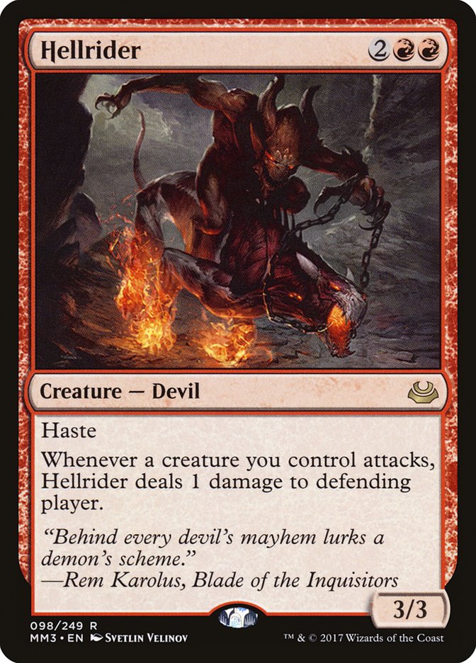 Hellrider [Modern Masters 2017] MTG Single Magic: The Gathering | Red Claw Gaming