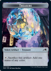 Beast // Treasure Double-Sided Token [Kamigawa: Neon Dynasty Commander Tokens] MTG Single Magic: The Gathering | Red Claw Gaming