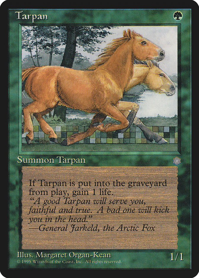 Tarpan [Ice Age] MTG Single Magic: The Gathering | Red Claw Gaming