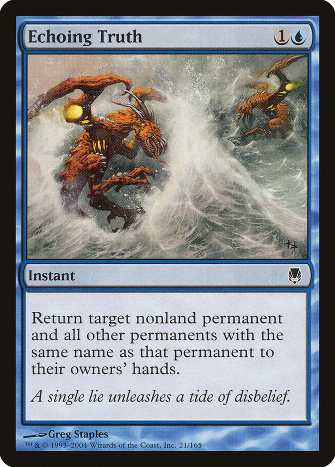 Echoing Truth [Darksteel] MTG Single Magic: The Gathering | Red Claw Gaming