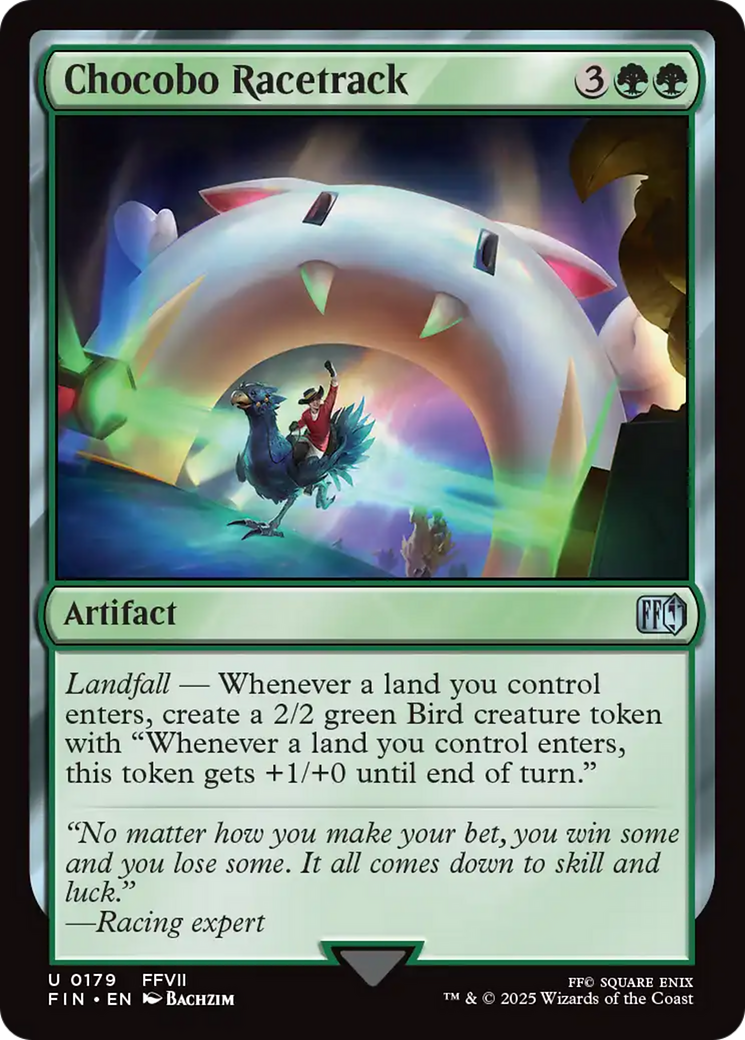 Chocobo Racetrack [FINAL FANTASY] MTG Single Magic: The Gathering | Red Claw Gaming