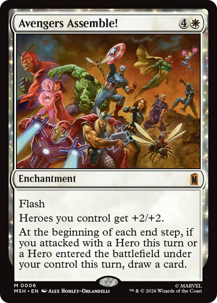 Avengers Assemble! [Marvel Super Heroes] MTG Single Magic: The Gathering | Red Claw Gaming