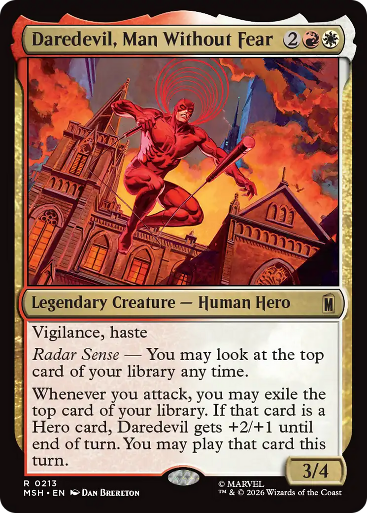 Daredevil, Man Without Fear [Marvel Super Heroes] | Red Claw Gaming