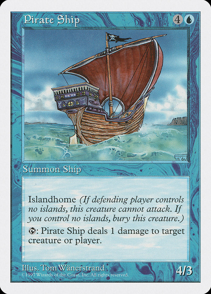 Pirate Ship [Fifth Edition] MTG Single Magic: The Gathering | Red Claw Gaming