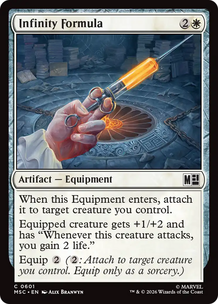 Infinity Formula [Marvel Super Heroes Commander] MTG Single Magic: The Gathering | Red Claw Gaming