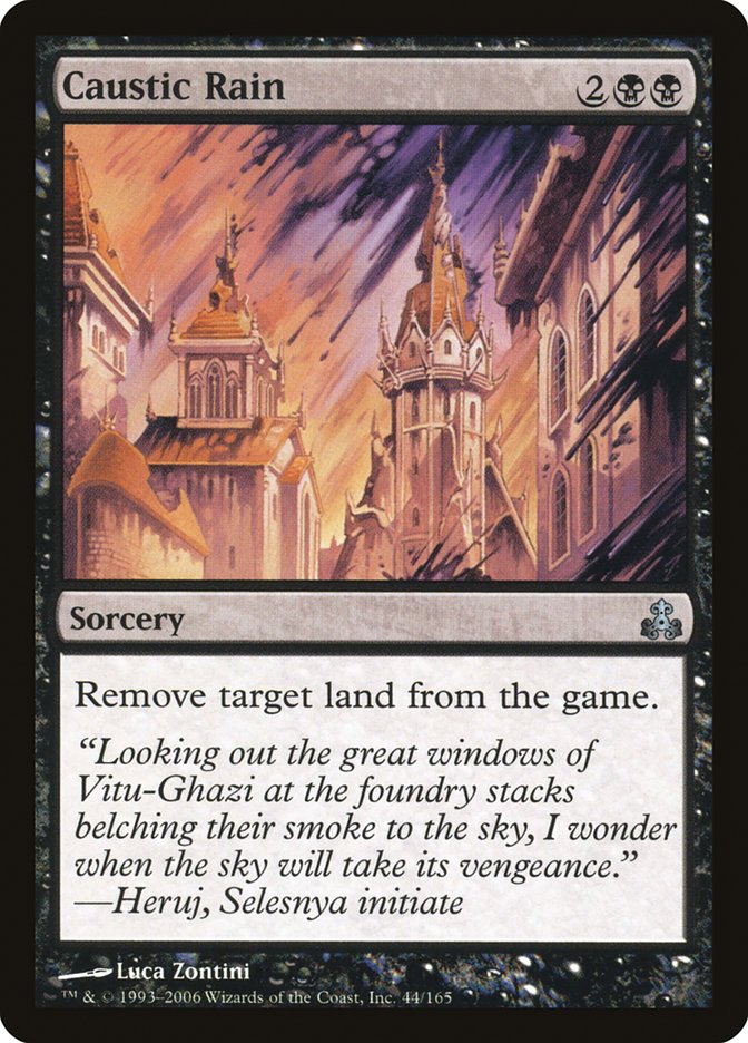 Caustic Rain [Guildpact] MTG Single Magic: The Gathering | Red Claw Gaming