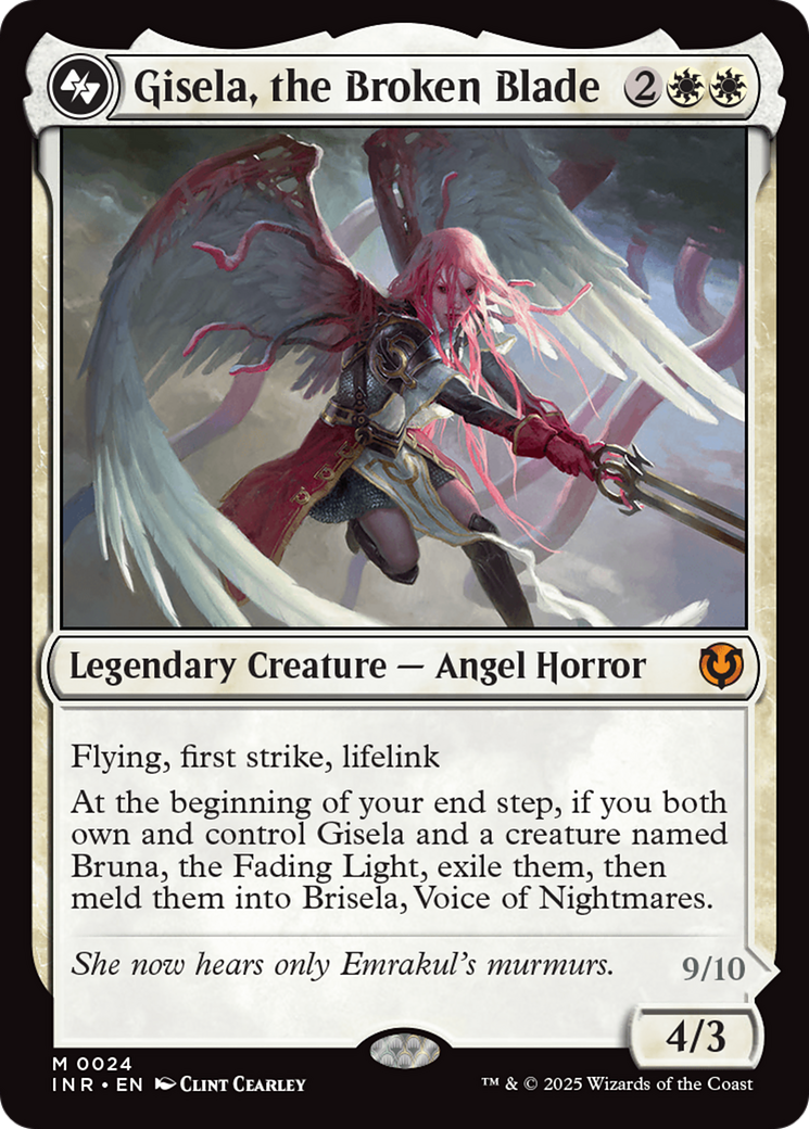 Gisela, the Broken Blade [Innistrad Remastered] MTG Single Magic: The Gathering | Red Claw Gaming