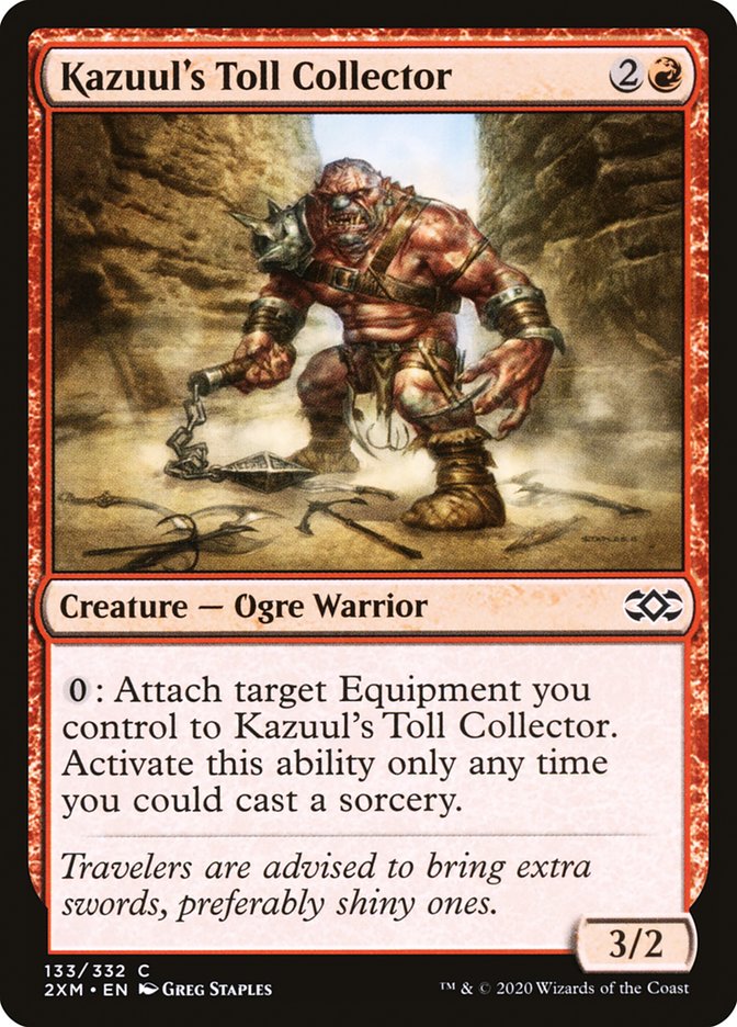 Kazuul's Toll Collector [Double Masters] MTG Single Magic: The Gathering | Red Claw Gaming