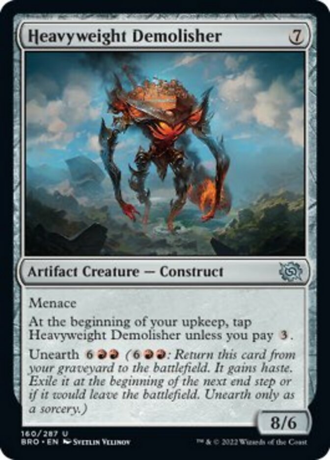Heavyweight Demolisher [The Brothers' War] MTG Single Magic: The Gathering | Red Claw Gaming