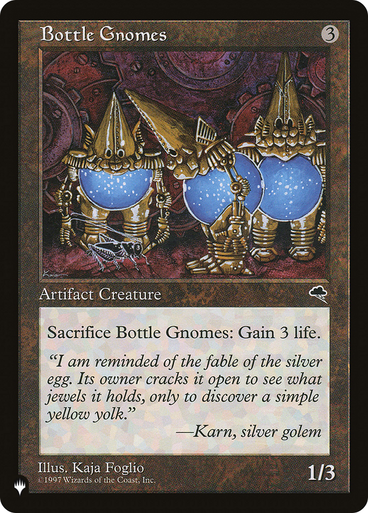 Bottle Gnomes (TMP) [The List] MTG Single Magic: The Gathering | Red Claw Gaming