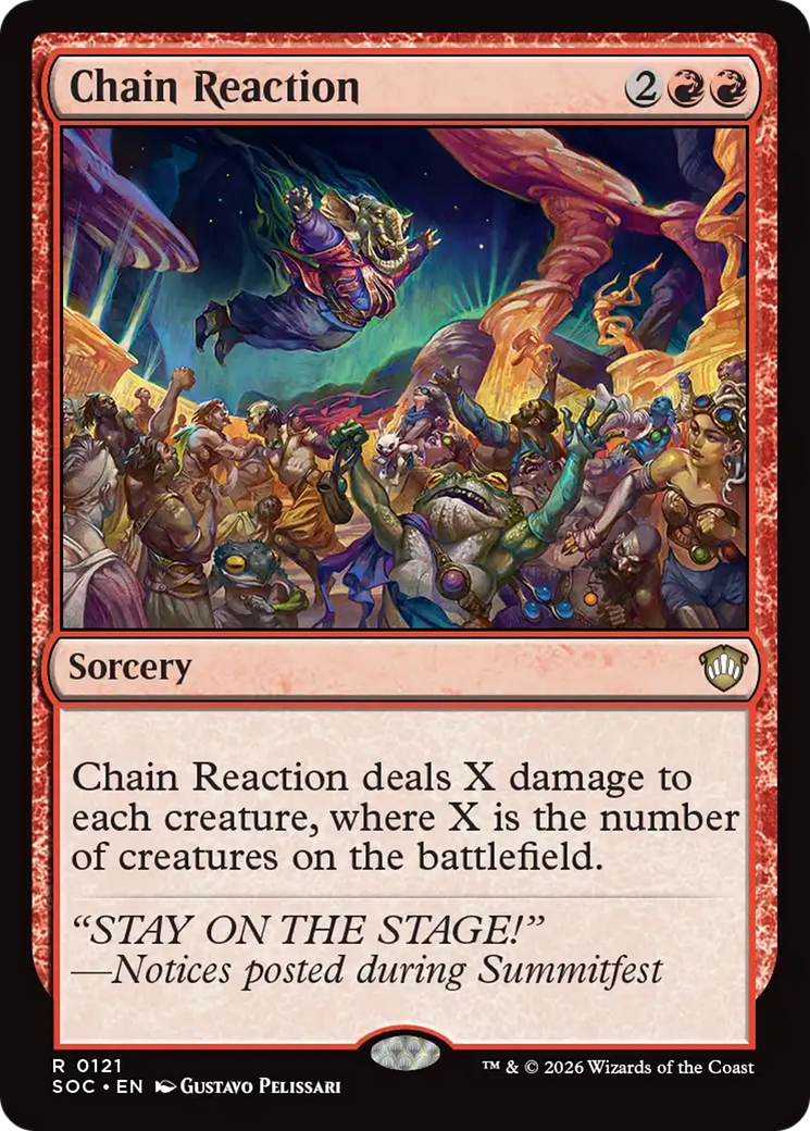 Chain Reaction [Secrets of Strixhaven Commander] MTG Single Magic: The Gathering | Red Claw Gaming