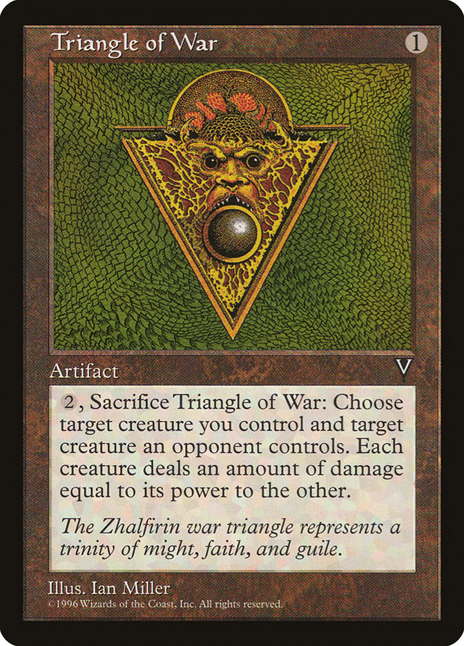 Triangle of War [Visions] MTG Single Magic: The Gathering | Red Claw Gaming
