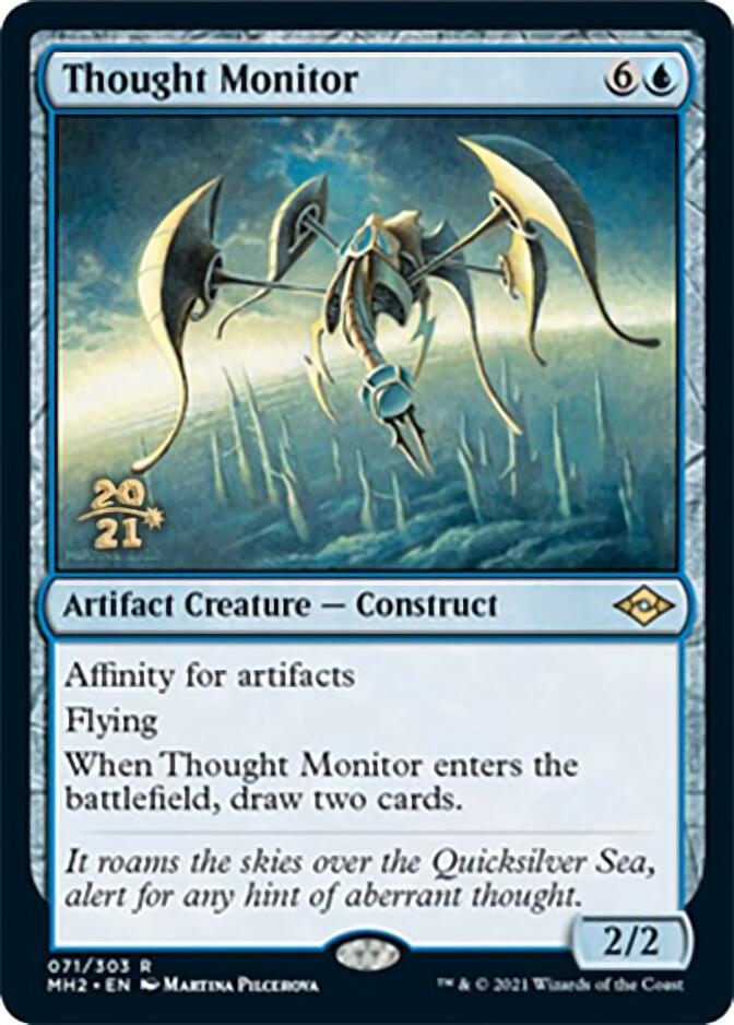 Thought Monitor [Modern Horizons 2 Prerelease Promos] MTG Single Magic: The Gathering | Red Claw Gaming