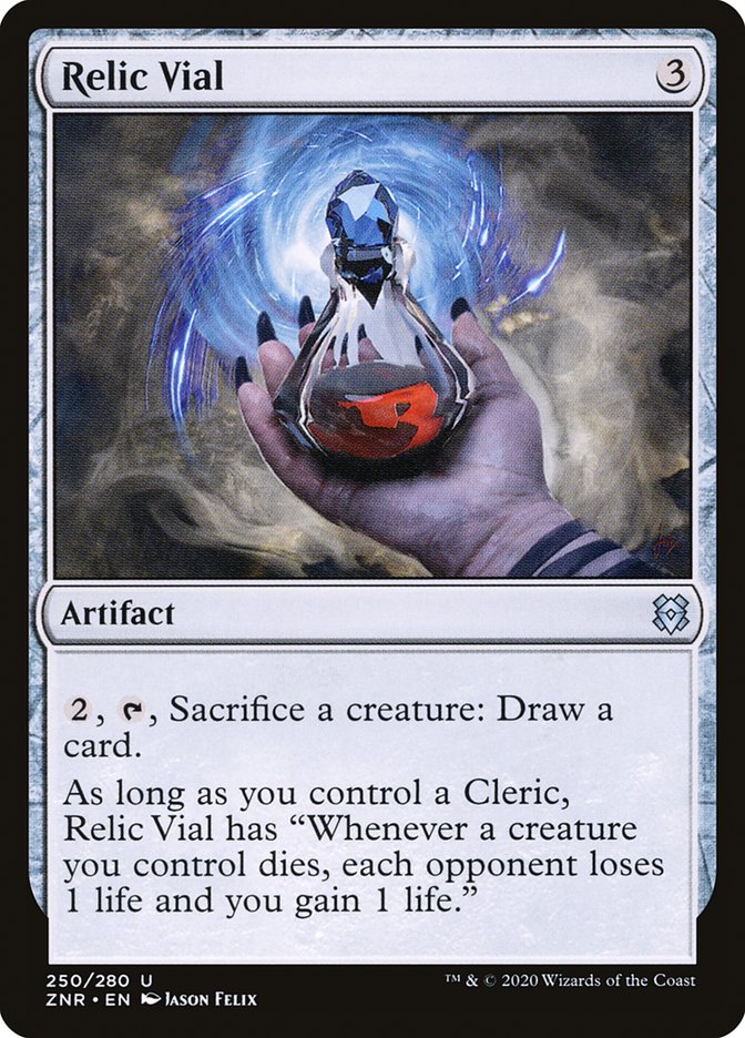 Relic Vial [Zendikar Rising] MTG Single Magic: The Gathering | Red Claw Gaming